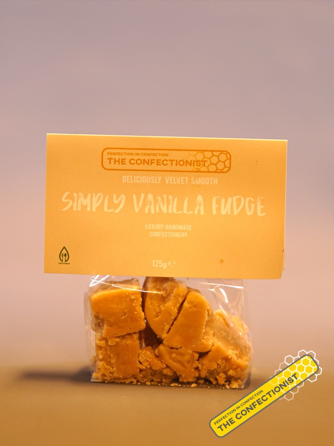 The Confectionist's Simply Vanilla Fudge 125g