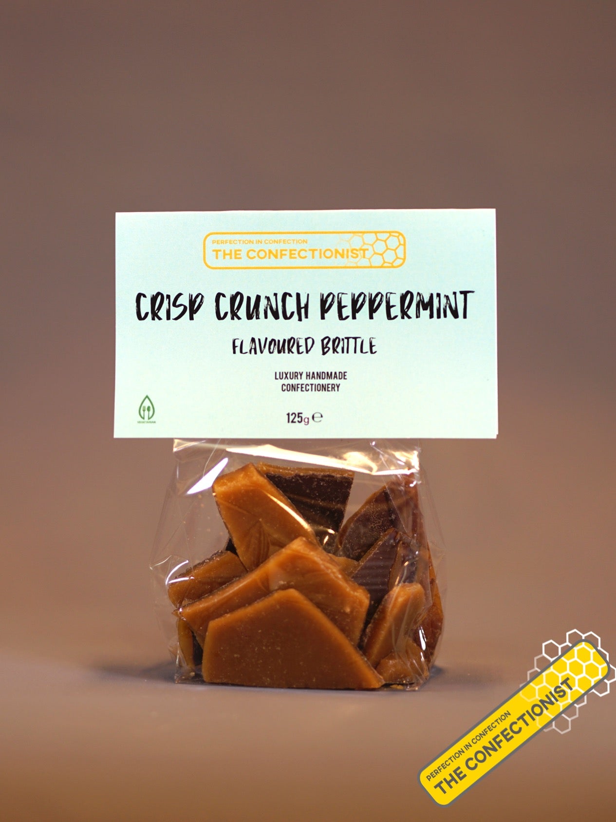 The Confectionist's Crisp Crunch Peppermint Flavoured Brittle 125g